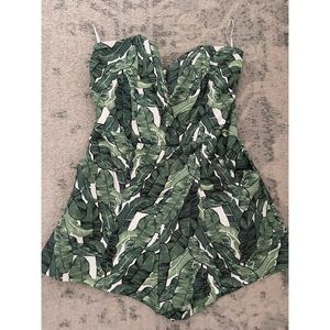 H&M palm romper, size 10